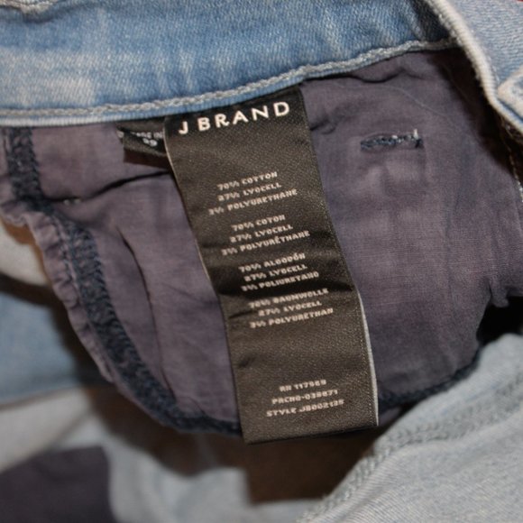 NWOT J Brand Lillie High Rise Light Wash Ankle Jeans In Verity Sz 29 - Picture 7 of 8